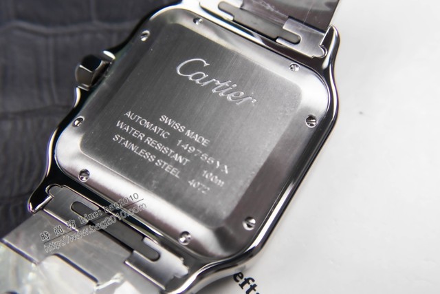 卡地亞專櫃爆款手錶 Cartier經典款Santos山度士系列 卡地亞複刻品女裝腕表  gjs1773